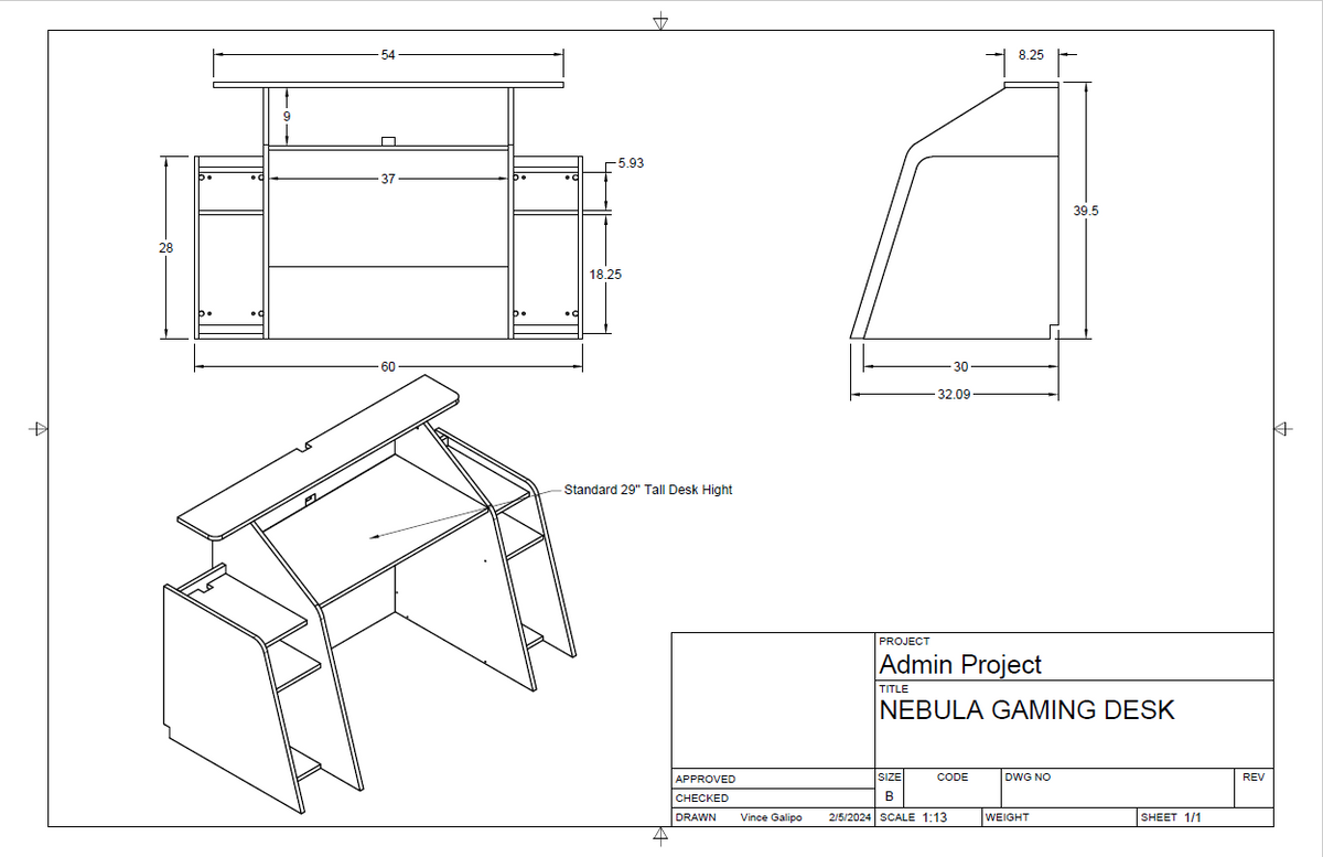 Nebula Gaming Desk - image 11