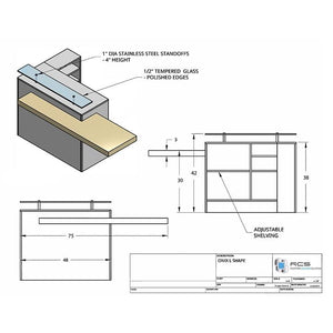 Onix Reception Counter (L SHAPE) - image 4