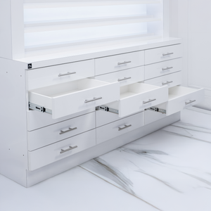 Single Sided Double-Tier Polish Display/Cabinet