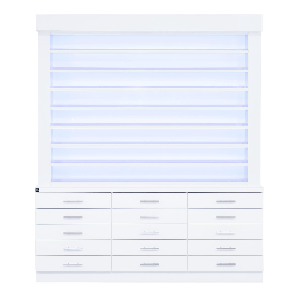 Single Sided Double-Tier Polish Display/Cabinet