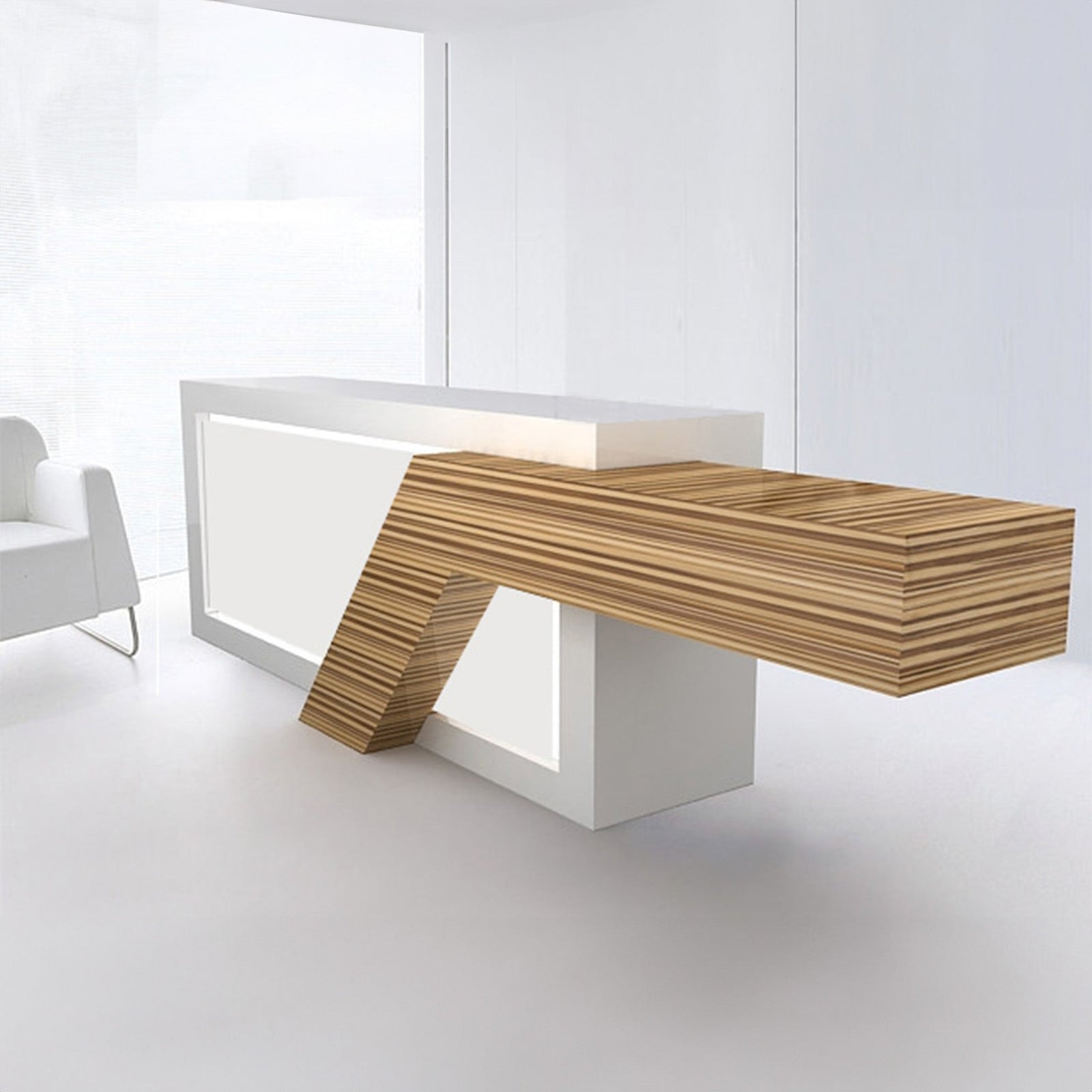 Quad Tech Class 1 Reception Desk - image 1