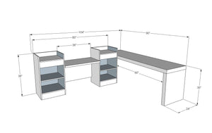 Reinstar Reception Desk Workstation - image 3