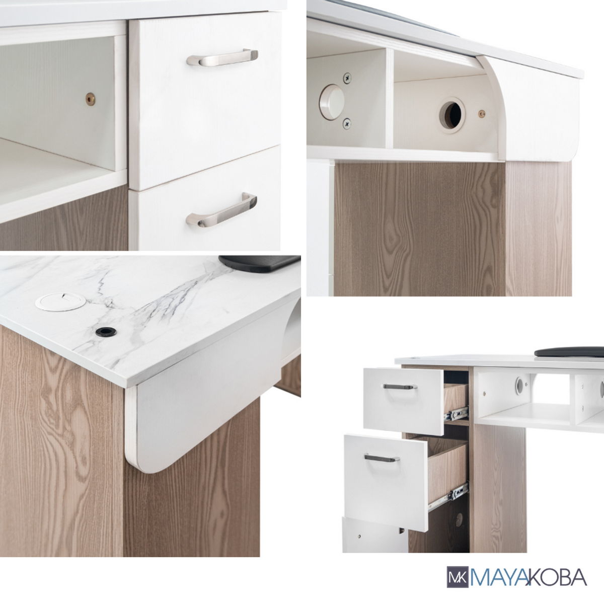 SENECA Manicure Nail Table by Mayakoba