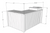 Reception Counter Solutions - Santa Cruz Reception Desk