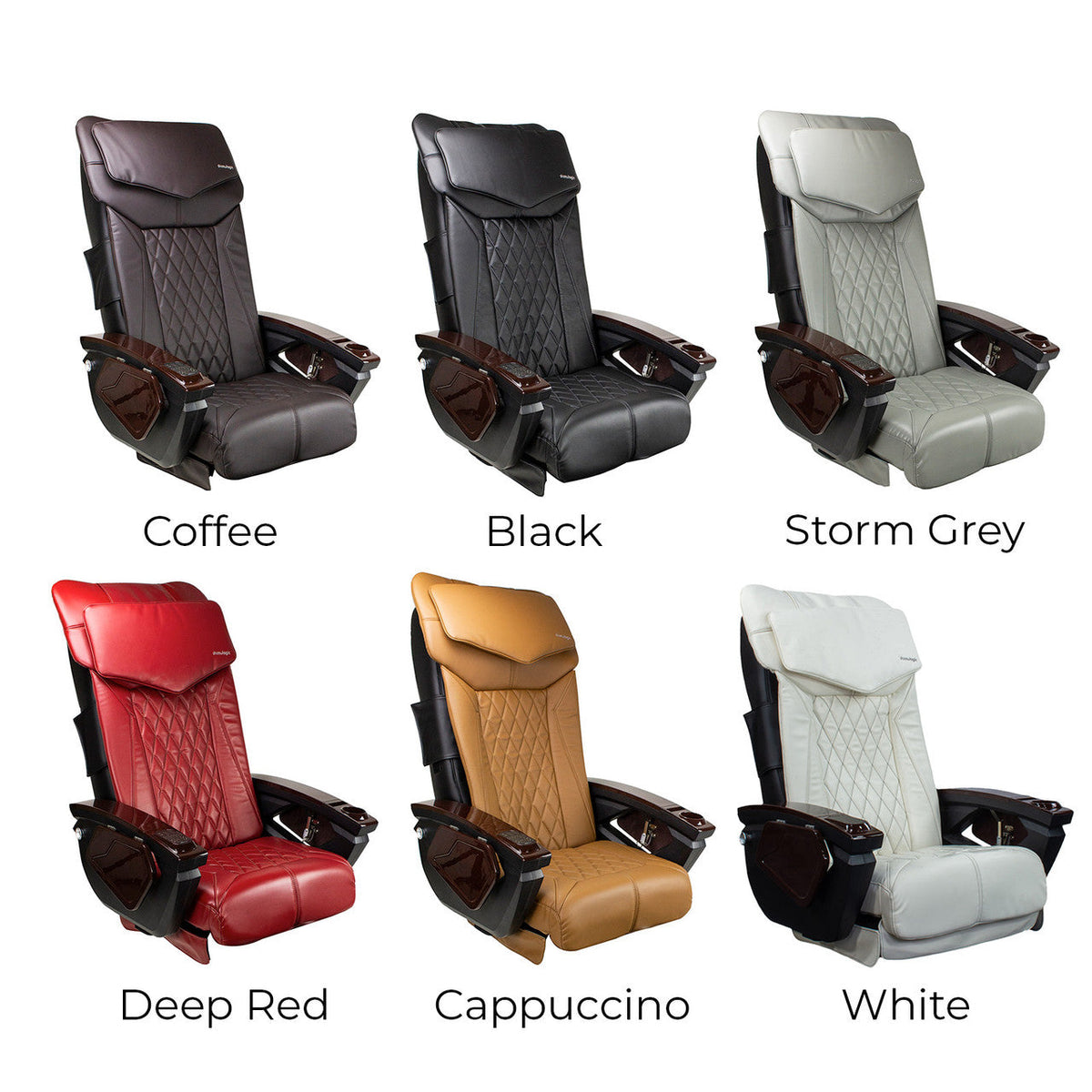 Shiatsulogic Pedicure Massage Chair Cushion Cover Set - LX (cover set only, w/o chair)