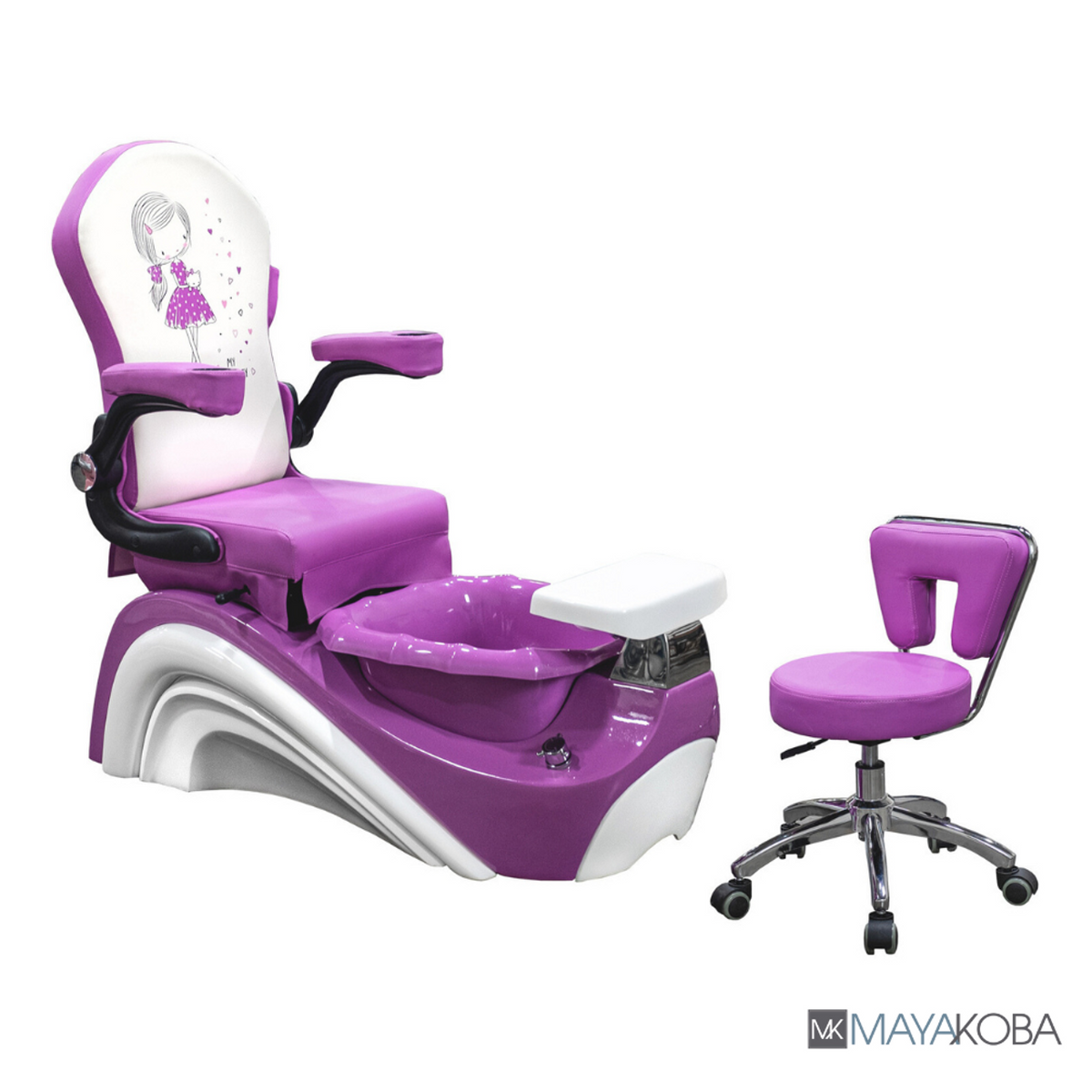 Buttercup Kid Pedicure Spa by Mayakoba