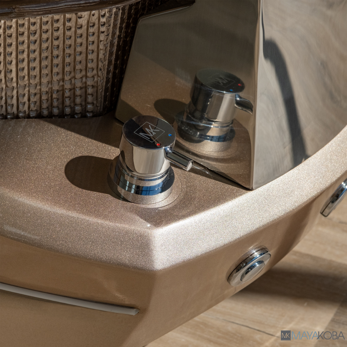 GEOM II Pedicure Spa with LX Chair Top by Mayakoba
