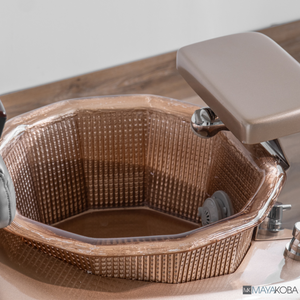 GEOM II Pedicure Spa with LX Chair Top by Mayakoba