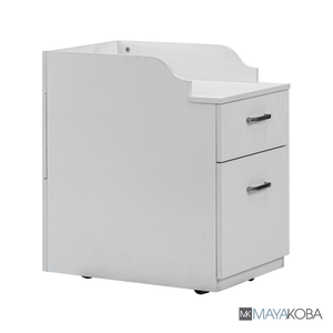 AVIGNON Pedicart with Back Cabinet - 2-Drawer