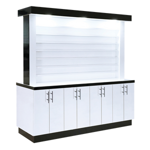 Double Sided Cabinet/ Polish and Powder Display
