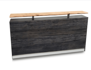 Memphis Reception Desk - Reclaimed wood reception Desk- Rustic Reception Desk - image 28