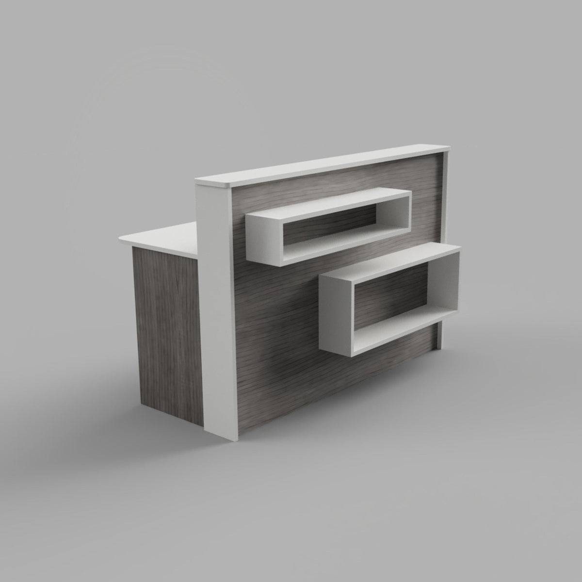 Madison Reception Desk, Office desk, Sales Desk, Sales Counter, Reception Counter, Front Desk, Check in Desk, - image 2