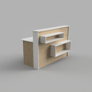 Madison Reception Desk, Office desk, Sales Desk, Sales Counter, Reception Counter, Front Desk, Check in Desk, - image 9