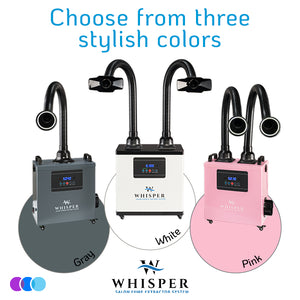 Aerovex Whisper™ Nail Salon Source Capture System | Single Station