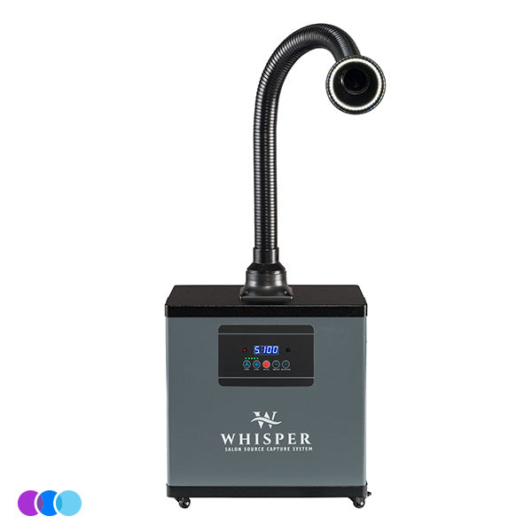 Aerovex Whisper™ Nail Salon Source Capture System | Single Station