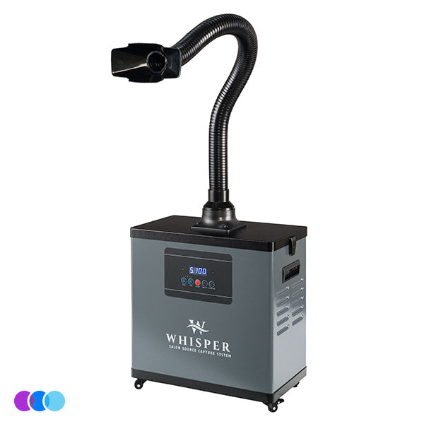 Aerovex Whisper™ Nail Salon Source Capture System | Single Station