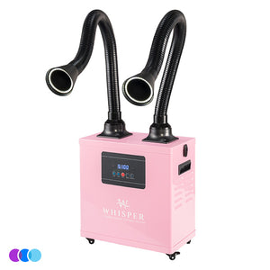 Aerovex Whisper™ Nail Salon Source Capture System | Dual Station