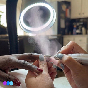 Aerovex Whisper™ Nail Salon Source Capture System | Dual Station