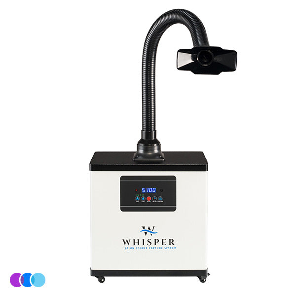 Aerovex Whisper™ Nail Salon Source Capture System | Single Station