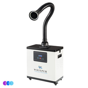 Aerovex Whisper™ Nail Salon Source Capture System | Single Station