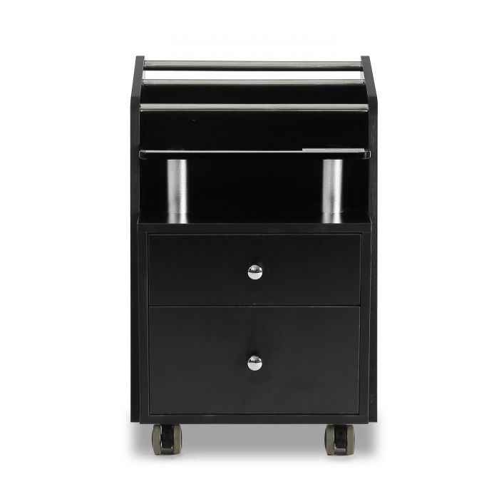 Storage Accessory Pedicart with Glass Top - Practical Functionality to Support