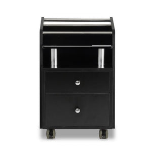 Storage Accessory Pedicart with Glass Top - Practical Functionality to Support
