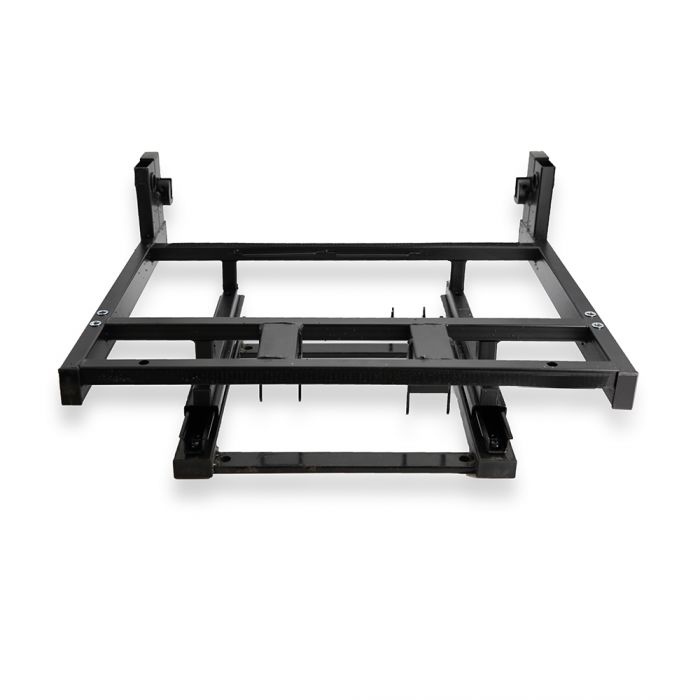 Complete Seat Frame (G460-2) Pivot Armrest Type for Chairs - Durable Metal Structure, Adjustable