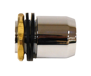 Extended Shower Holder with Rubber Gasket and Brass Ring - For Toepia GX and Cleo GX