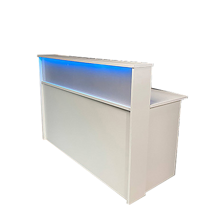 Reception Counter Solutions - Frosted Malibu Reception Desk