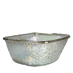 Cleo GX Glass Bowl for Salon Use - Versatile Bowl for Pedicure and Nail Treatments