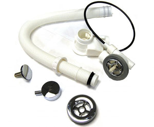 New Popup Waste Assembly with Overflow Drain - High-Quality, Durable, Easy to Install