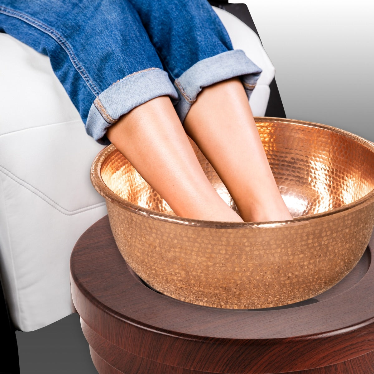Living Earth Crafts - Pedi Roll-Up™ - Bowl w/Footrest, Lid, & Leash product image 3