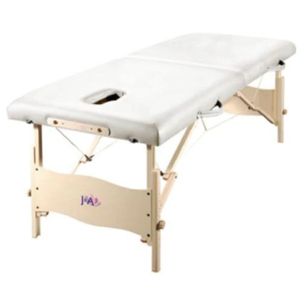 Portable Massage Table with PVC Upholstery - High in Comfort and Durability