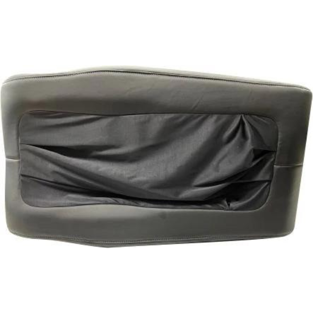 Backrest Massage Frame – Wrapped in Black Leather, High-Quality and Durable