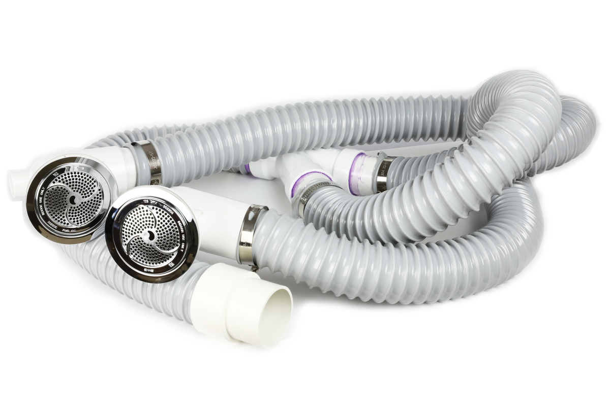 Ventilation Kit for Manicure Nail Table - Essential Airflow System for a Clean, Premium Quality