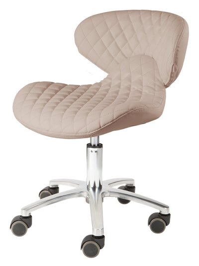 Whale Spa - Technician Stool with Diamond Stitching - Superb Nail Supply
