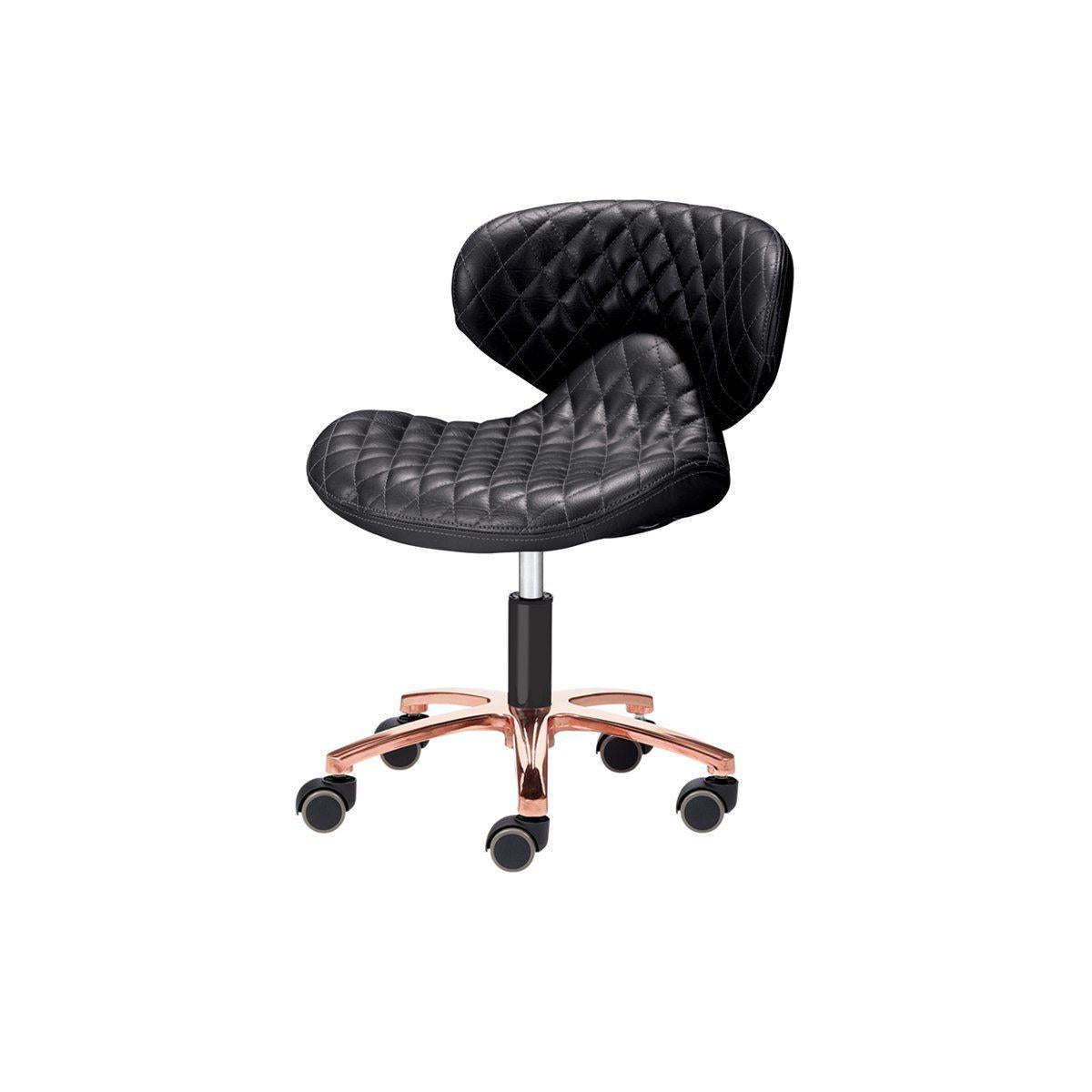 Whale Spa - Diamond Technician Stool Rose Gold - Superb Nail Supply