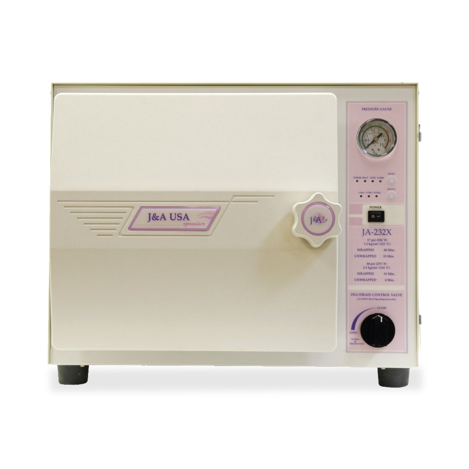 J & A - Autoclave Xpressclave - Superb Nail Supply