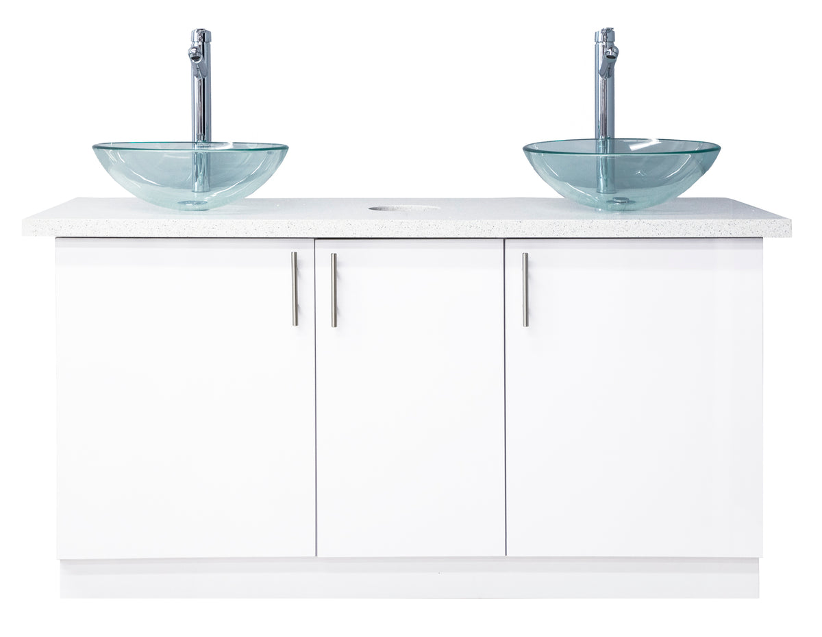Whale Spa - Double Sink With Center Hole Cabinet