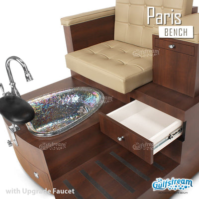 Gulfstream - Paris Single Bench Pedicure Spa