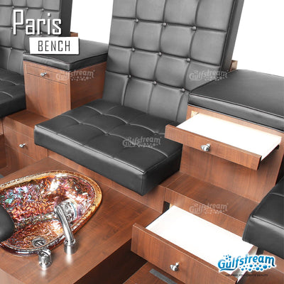 Gulfstream - Paris Triple Bench Pedicure Spa
