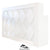 Whale Spa - Valentino Lux Diamond Wood Reception Desk - Superb Nail Supply