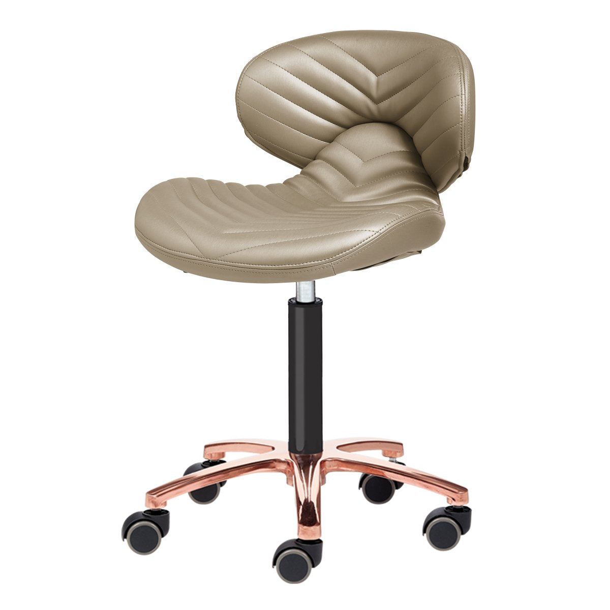 Whale Spa - Ghế kỹ thuật viên Chevron Rose Gold