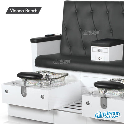 Gulfstream - Vienna Double Bench Pedicure Spa