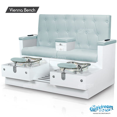 Gulfstream - Vienna Double Bench Pedicure Spa