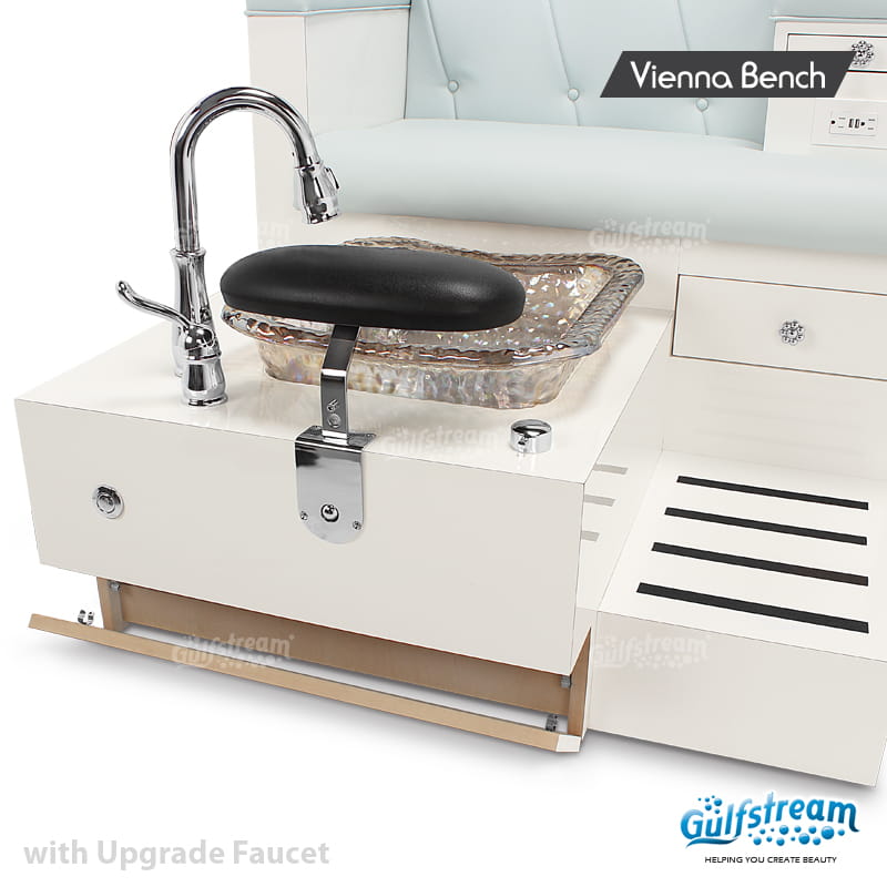 Gulfstream - Vienna Double Bench Pedicure Spa