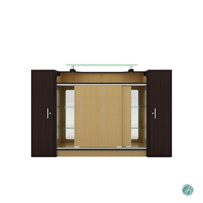 Berkeley - Reception Table with Display - Superb Nail Supply