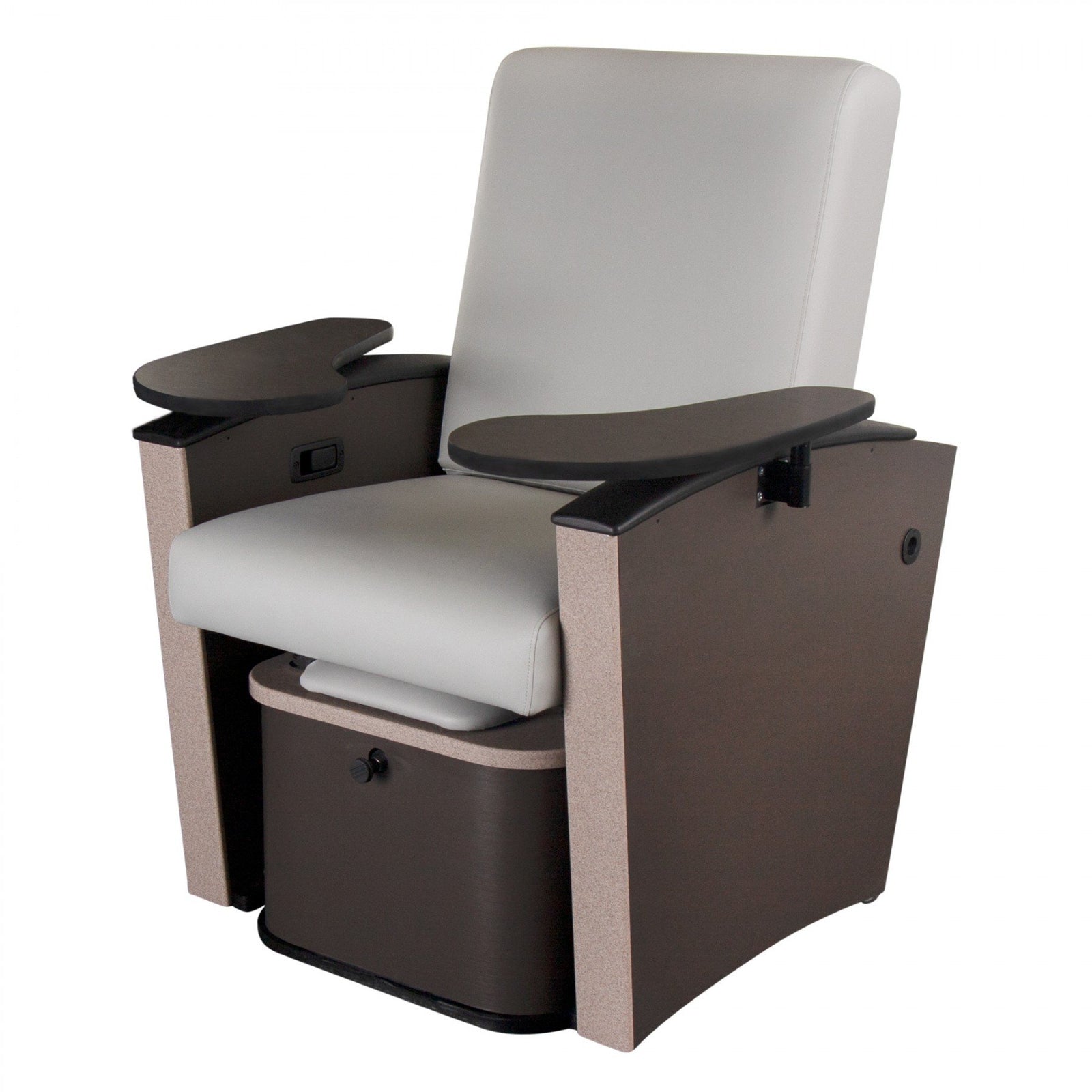 Living Earth Crafts - Mystia™ Pedicure Chair with Plumbed Footbath - Superb Nail Supply